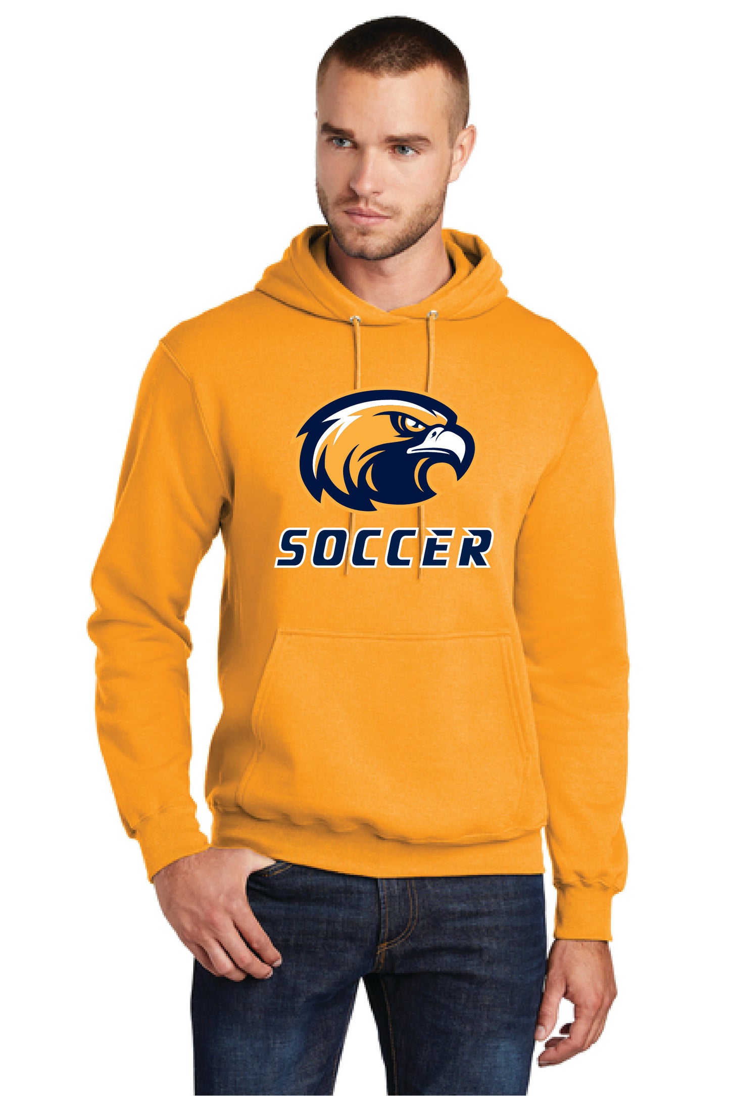 UNITED EAGELS SOCCER PC78H Port & Company® Core Fleece Pullover Hooded Sweatshirt 5