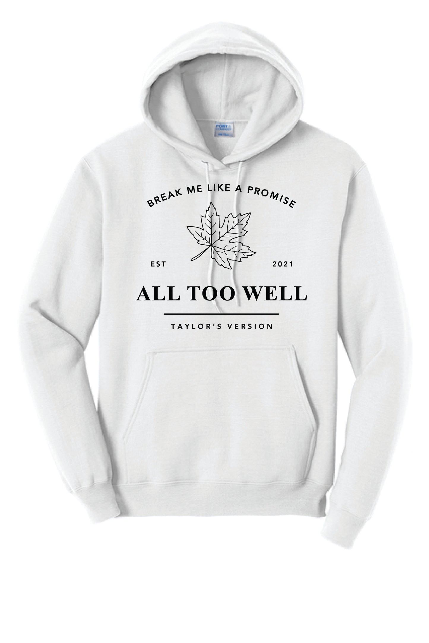 ALL TO WELL TAYLOR PC78H Port & Company® Core Fleece Pullover Hooded Sweatshirt KK-5