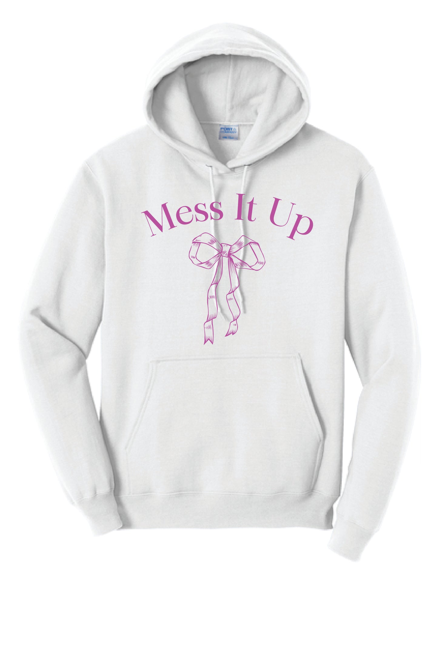 MESS IT UP PC78H Port & Company® Core Fleece Pullover Hooded Sweatshirt KK-10