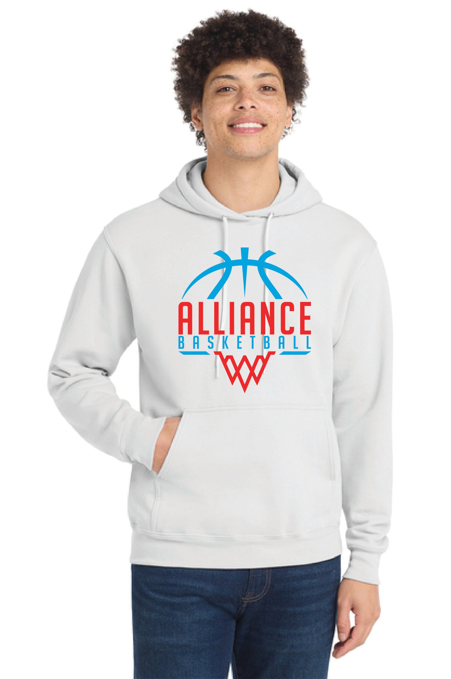 ALLIANCE AVIATORS Basketball PC78H Port & Company® Core Fleece Pullover Hooded Sweatshirt 6
