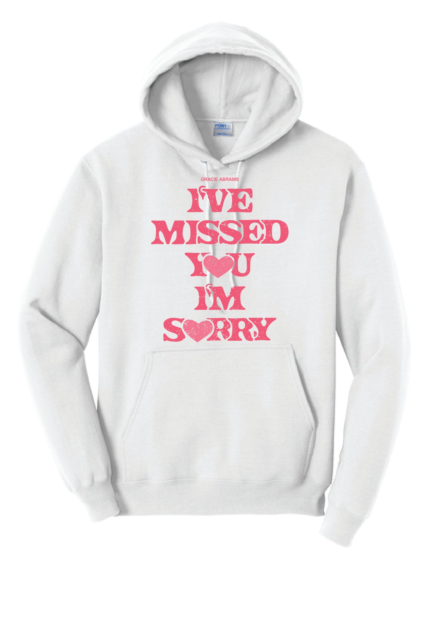 I'VE MISSED YOU I'M SORRY PC78H Port & Company® Core Fleece Pullover Hooded Sweatshirt KK-16