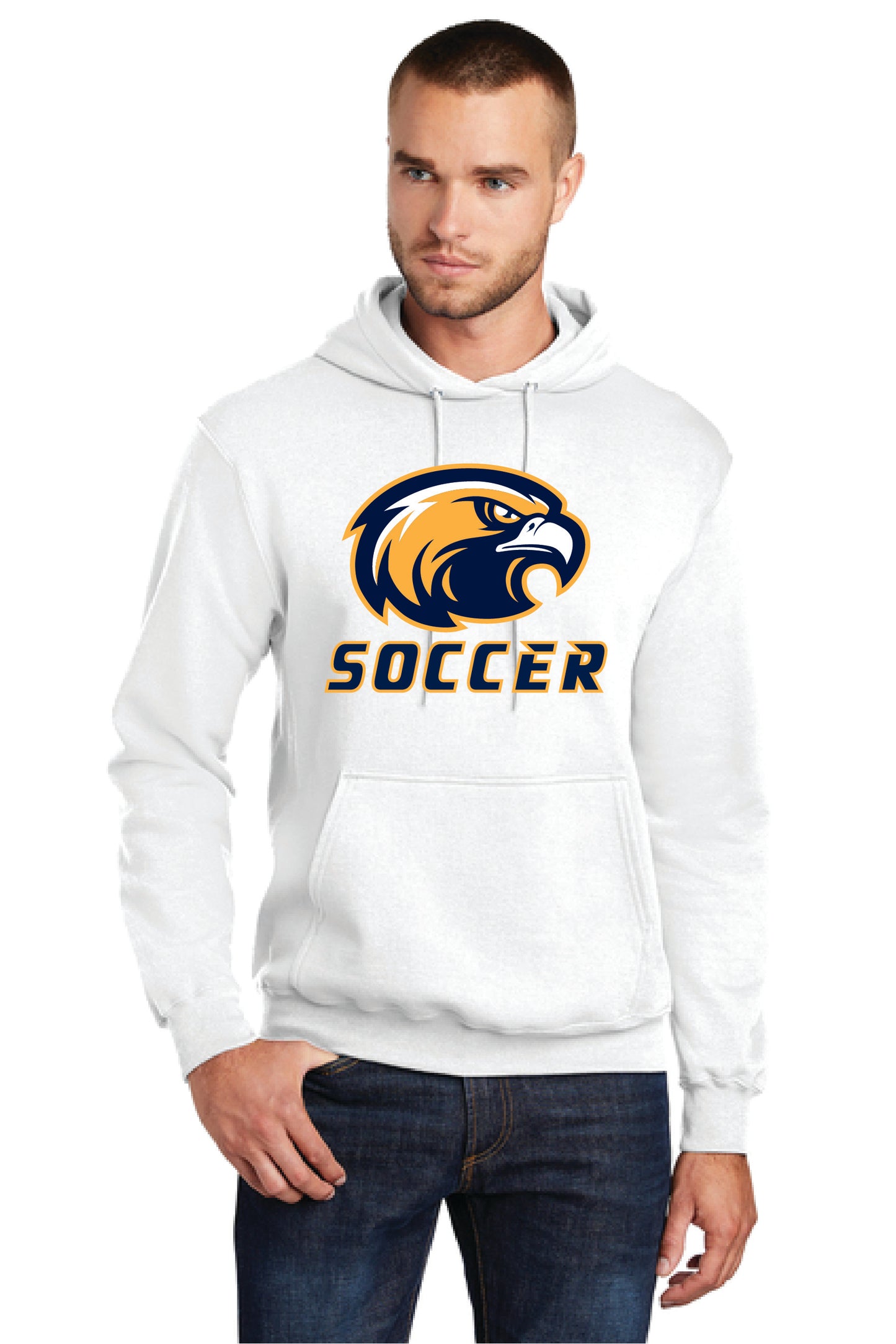 UNITED EAGELS SOCCER PC78H Port & Company® Core Fleece Pullover Hooded Sweatshirt 5