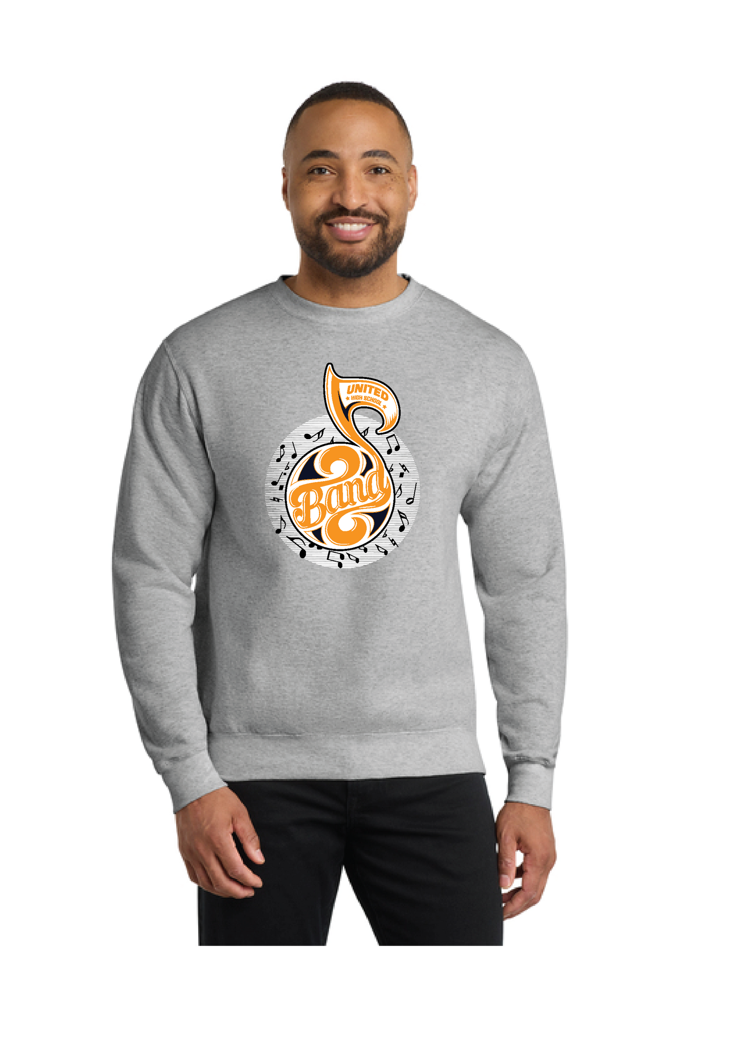 UNITED EAGLES BAND Port & Company® Core Fleece Crewneck Sweatshirt 1