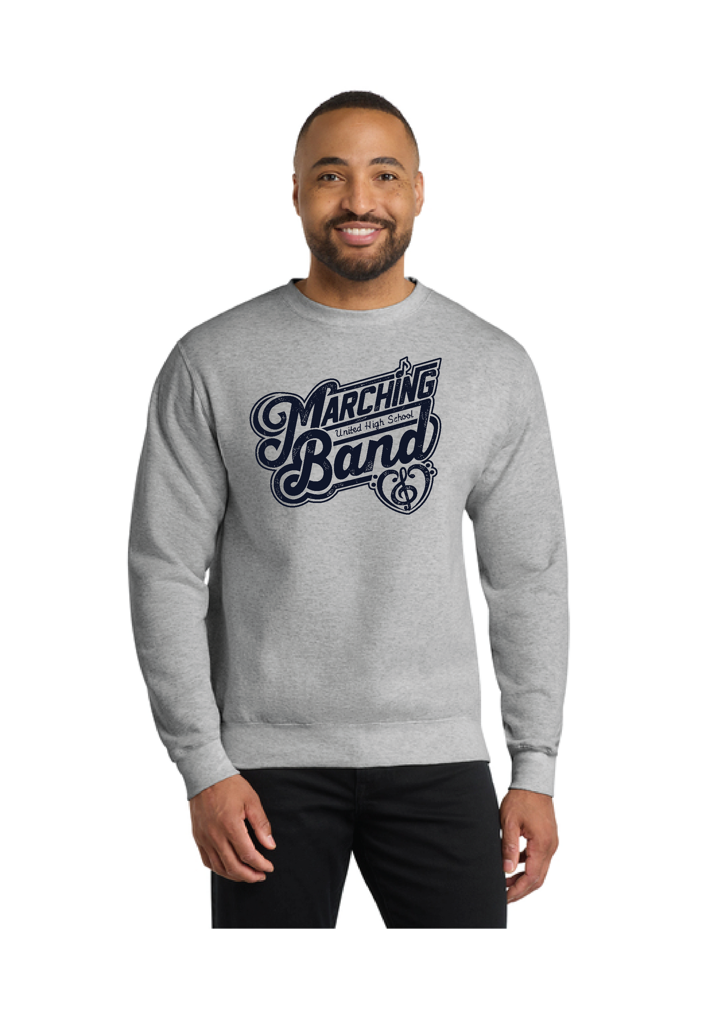 UNITED EAGLES BAND Port & Company® Core Fleece Crewneck Sweatshirt 3