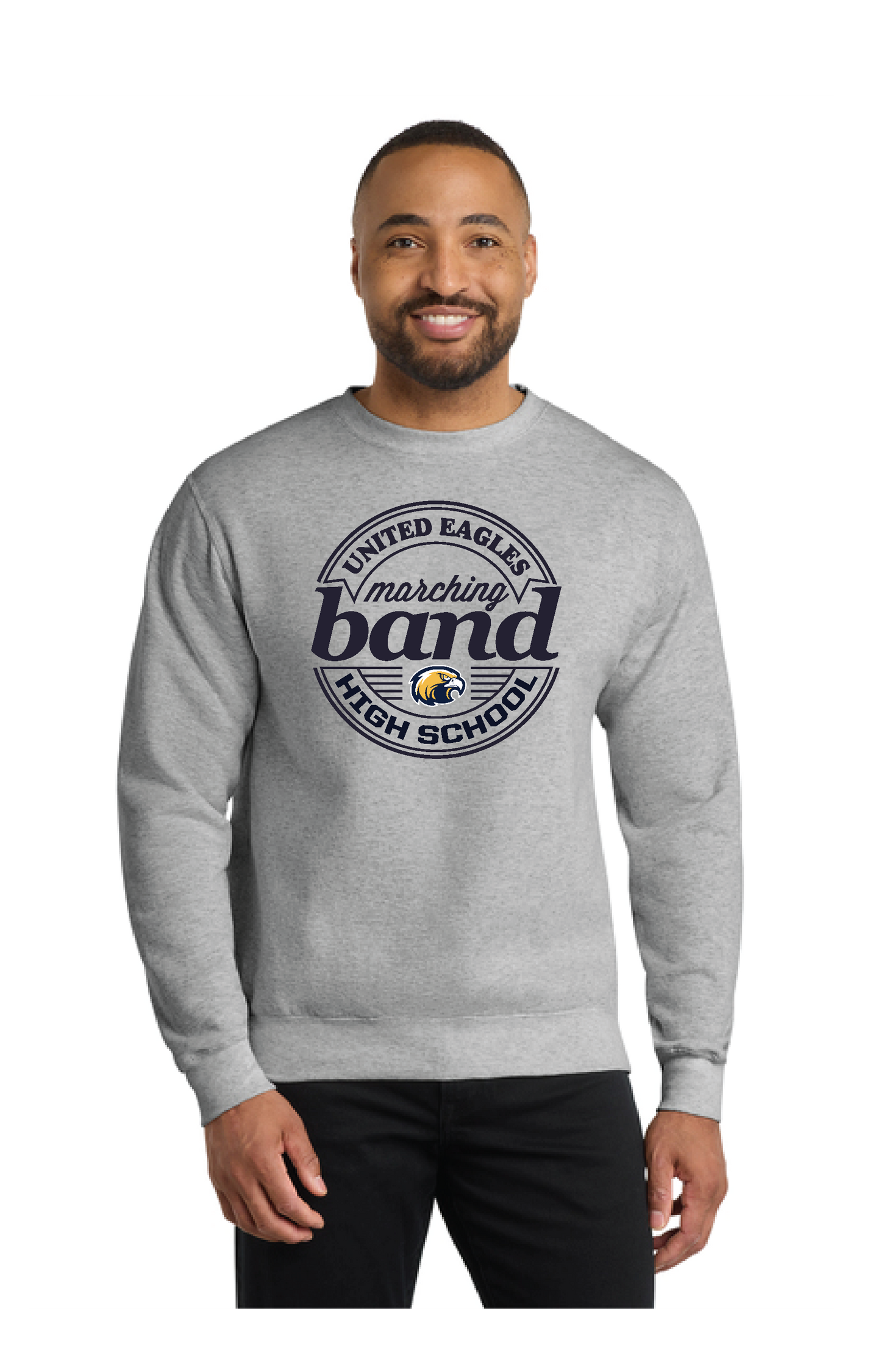 UNITED EAGLES BAND Port & Company® Core Fleece Crewneck Sweatshirt 5