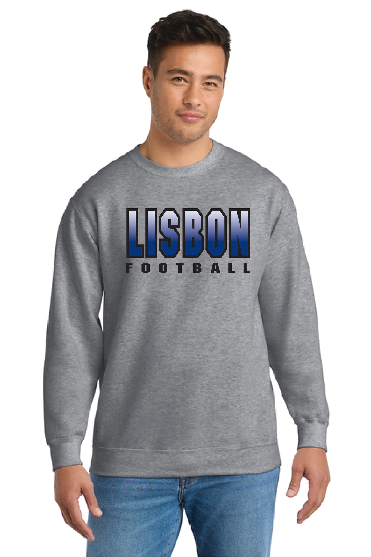 LISBON FOOTBALL PC78 Core Fleece Crewneck Sweatshirt 2