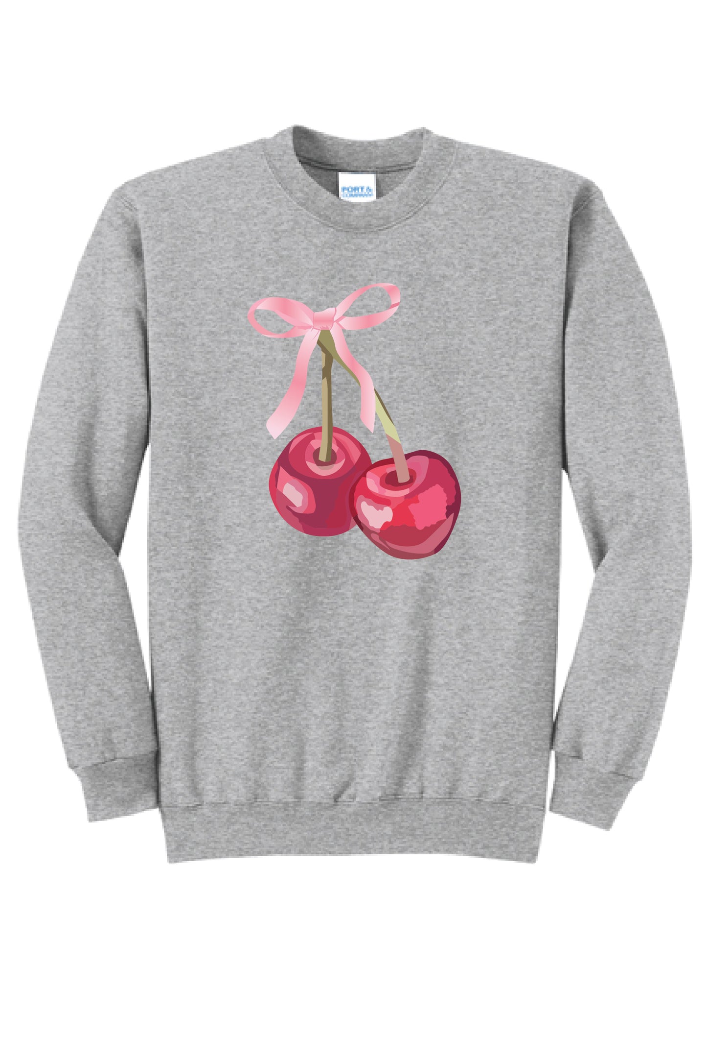 CHERRIES PC78 Port & Company® Core Fleece Crewneck Sweatshirt KK-14