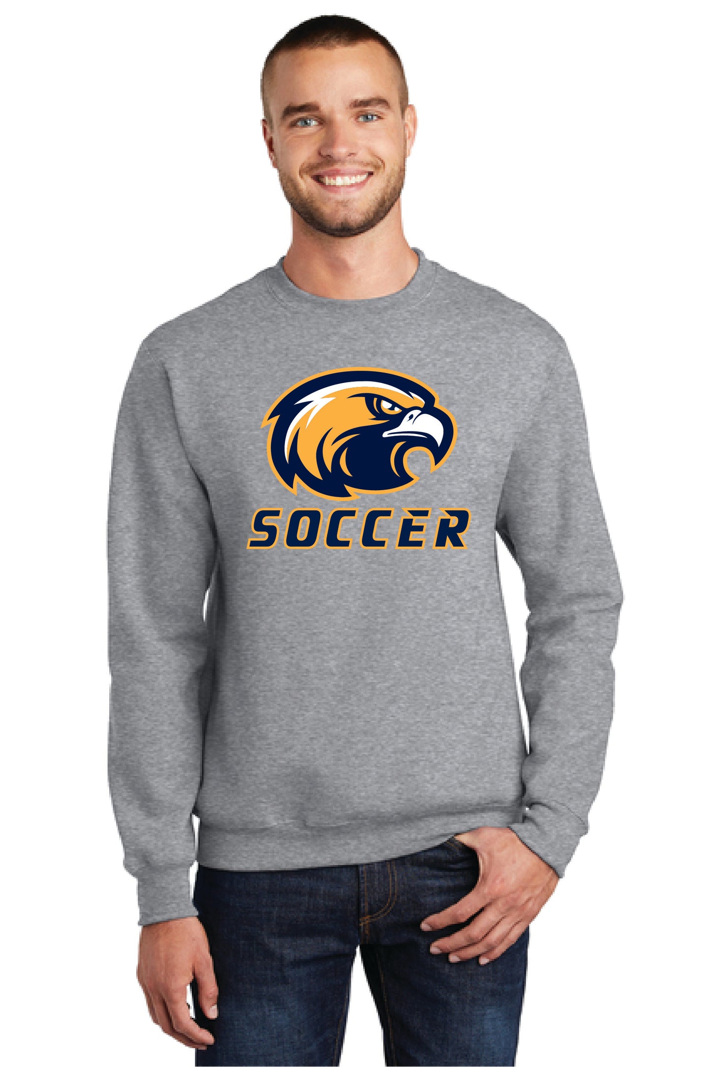 UNITED EAGLES SOCCER Port & Company® Core Fleece Crewneck Sweatshirt 5