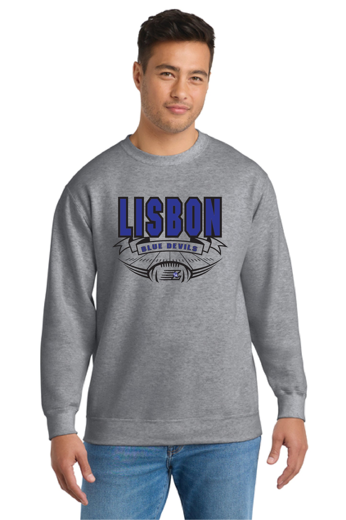LISBON FOOTBALL PC78 Core Fleece Crewneck Sweatshirt 3