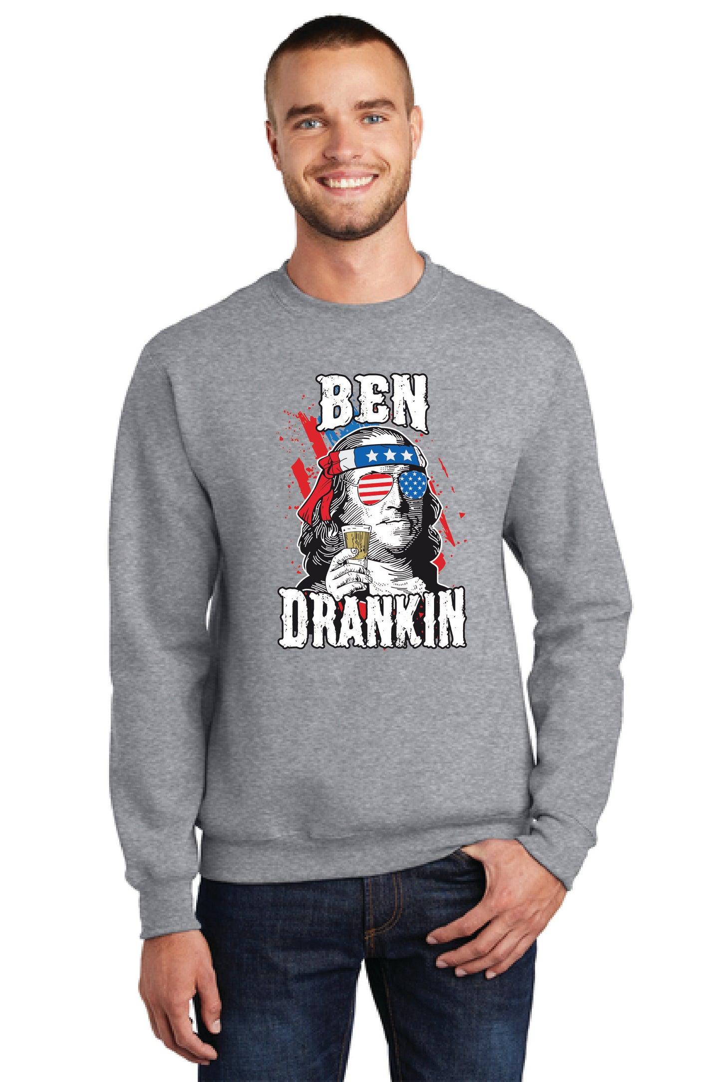 BEN DRANKIN PC78 Port & Company® Core Fleece Crewneck Sweatshirt 8