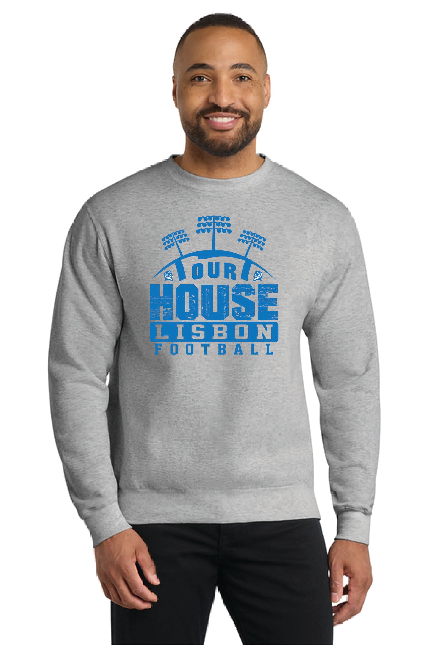LISBON FOOTBALL PC78 Core Fleece Crewneck Sweatshirt 7