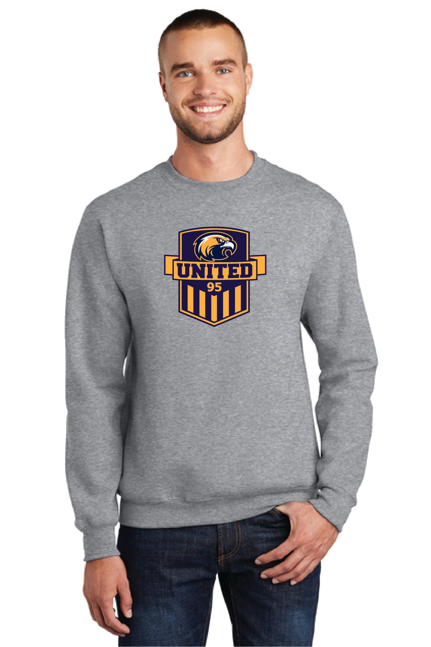 UNITED EAGLES SOCCER Port & Company® Core Fleece Crewneck Sweatshirt 8