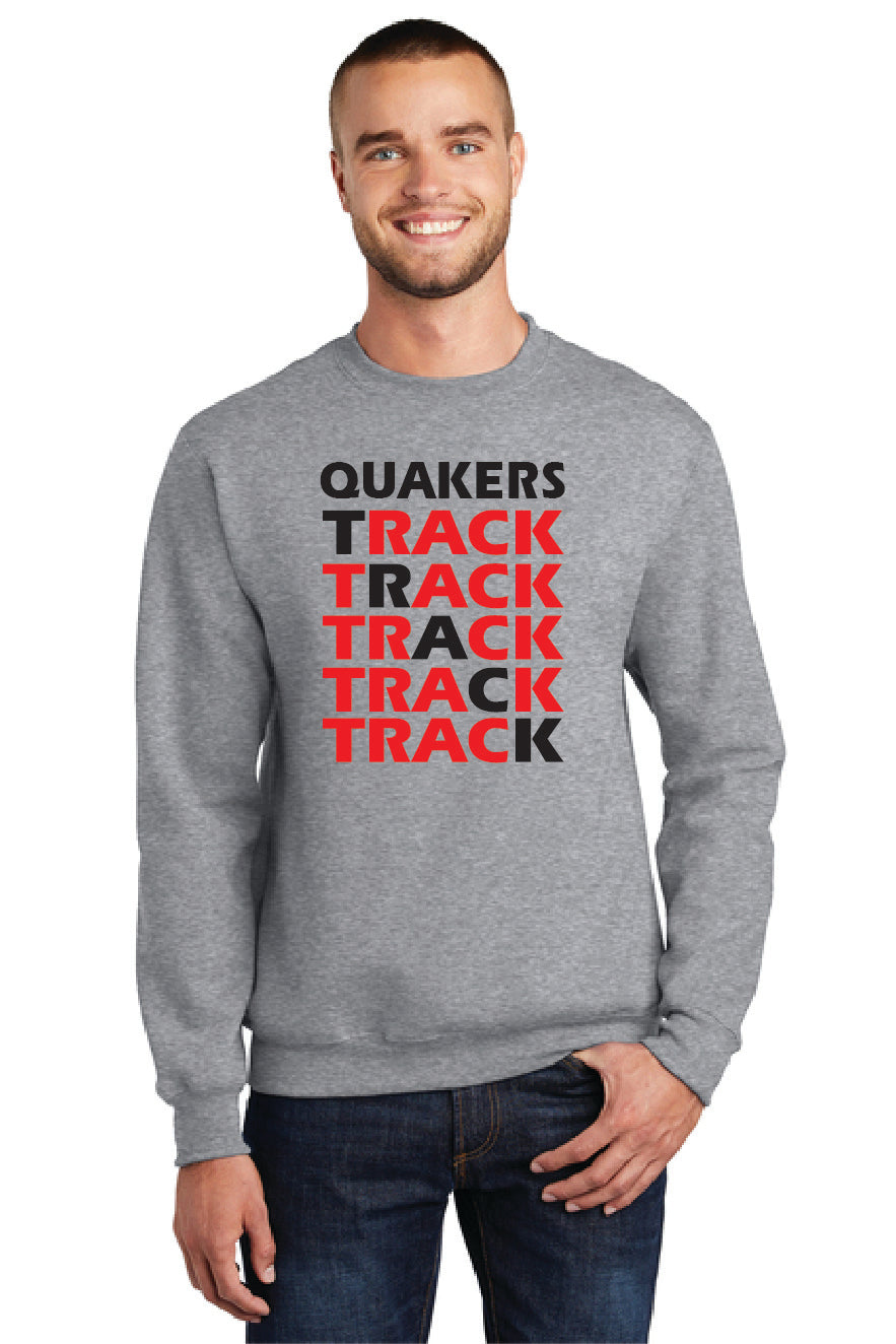 SALEM QUAKERS TRACK AND FIELD PC78 Port & Company® Core Fleece Crewneck Sweatshirt 9