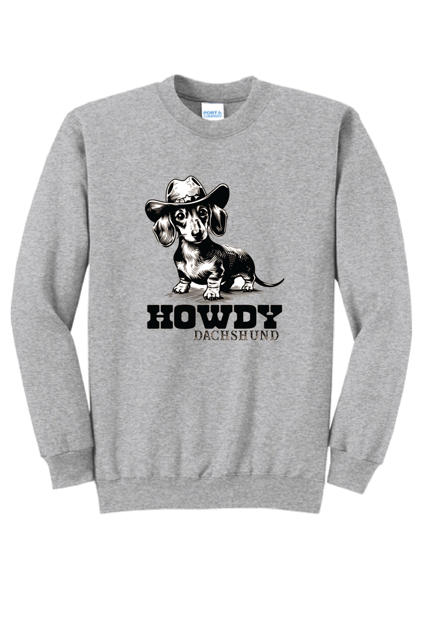 HOWDY PC78 Port & Company® Core Fleece Crewneck Sweatshirt KK-6