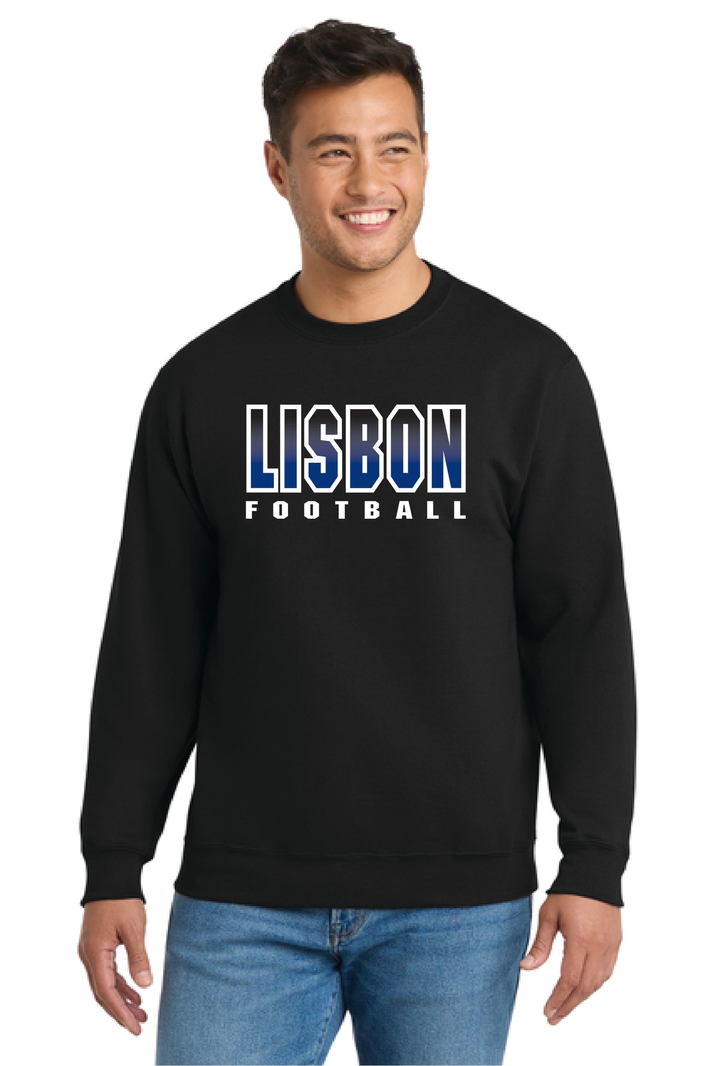 LISBON FOOTBALL PC78 Core Fleece Crewneck Sweatshirt 2
