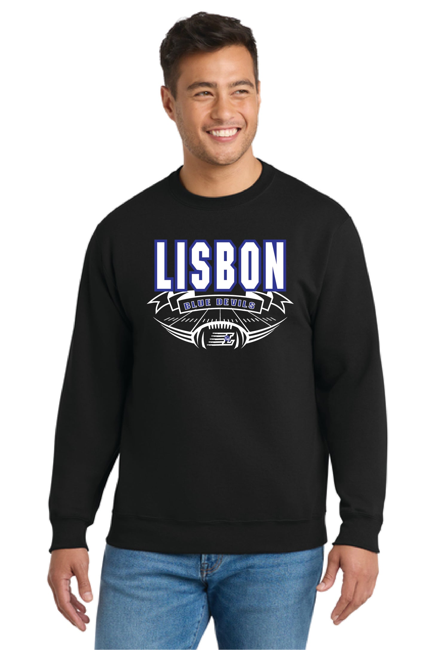 LISBON FOOTBALL PC78 Core Fleece Crewneck Sweatshirt 3