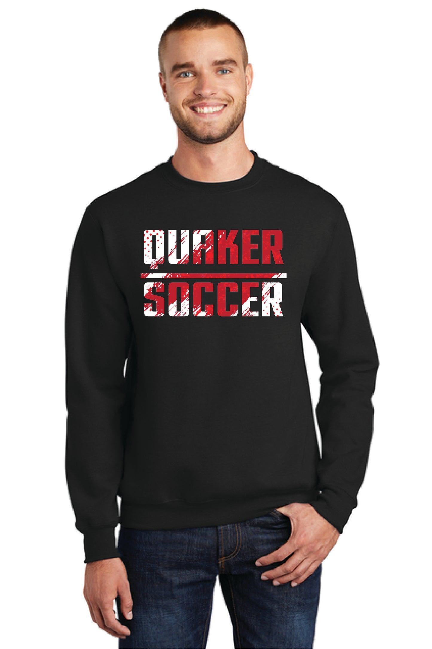SALEM QUAKERS SOCCER Port & Company® Core Fleece Crewneck Sweatshirt 8