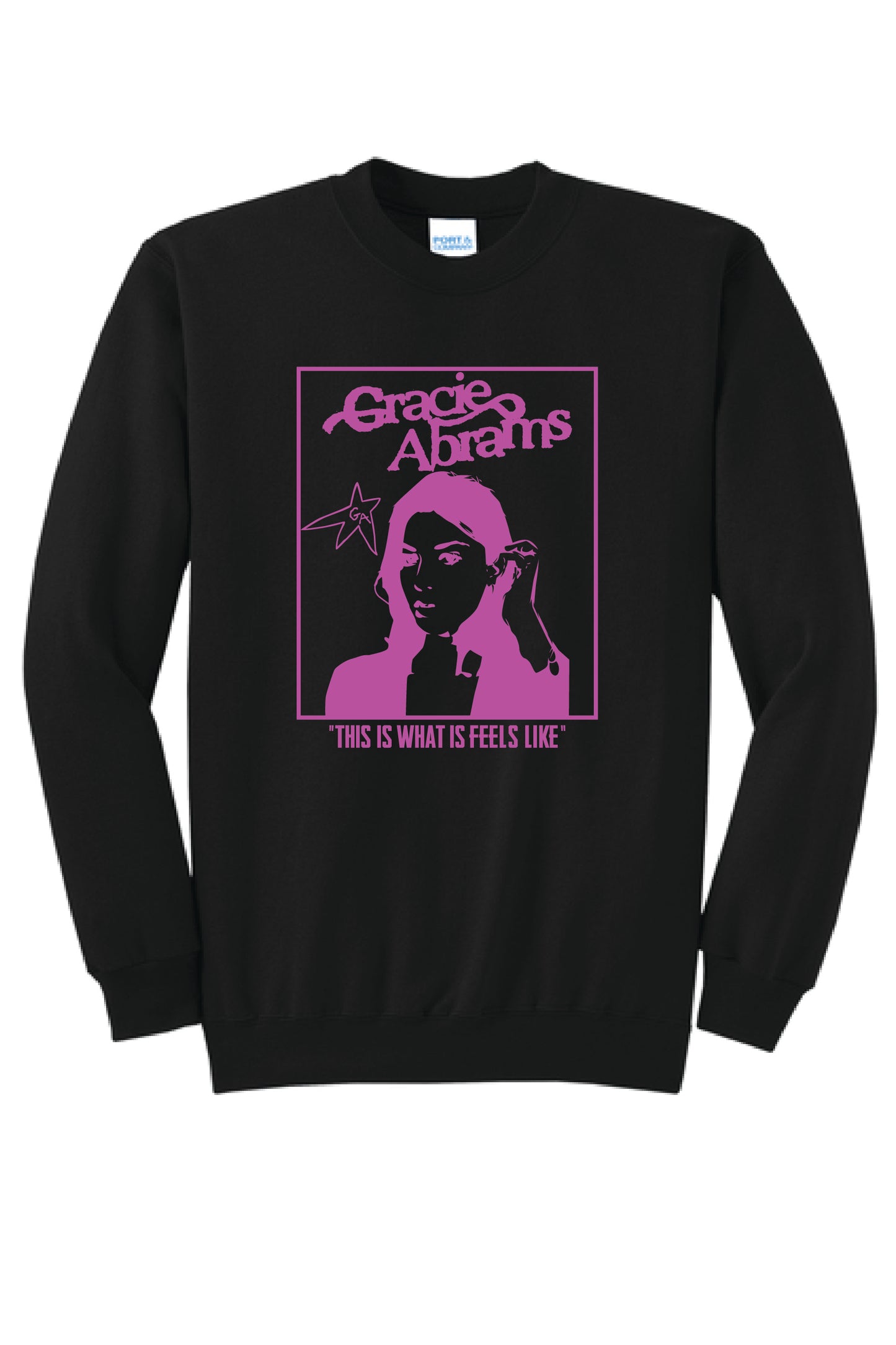 GRACIE THIS IS WHAT IT FEELS LIKE PC78 Port & Company® Core Fleece Crewneck Sweatshirt KK-7