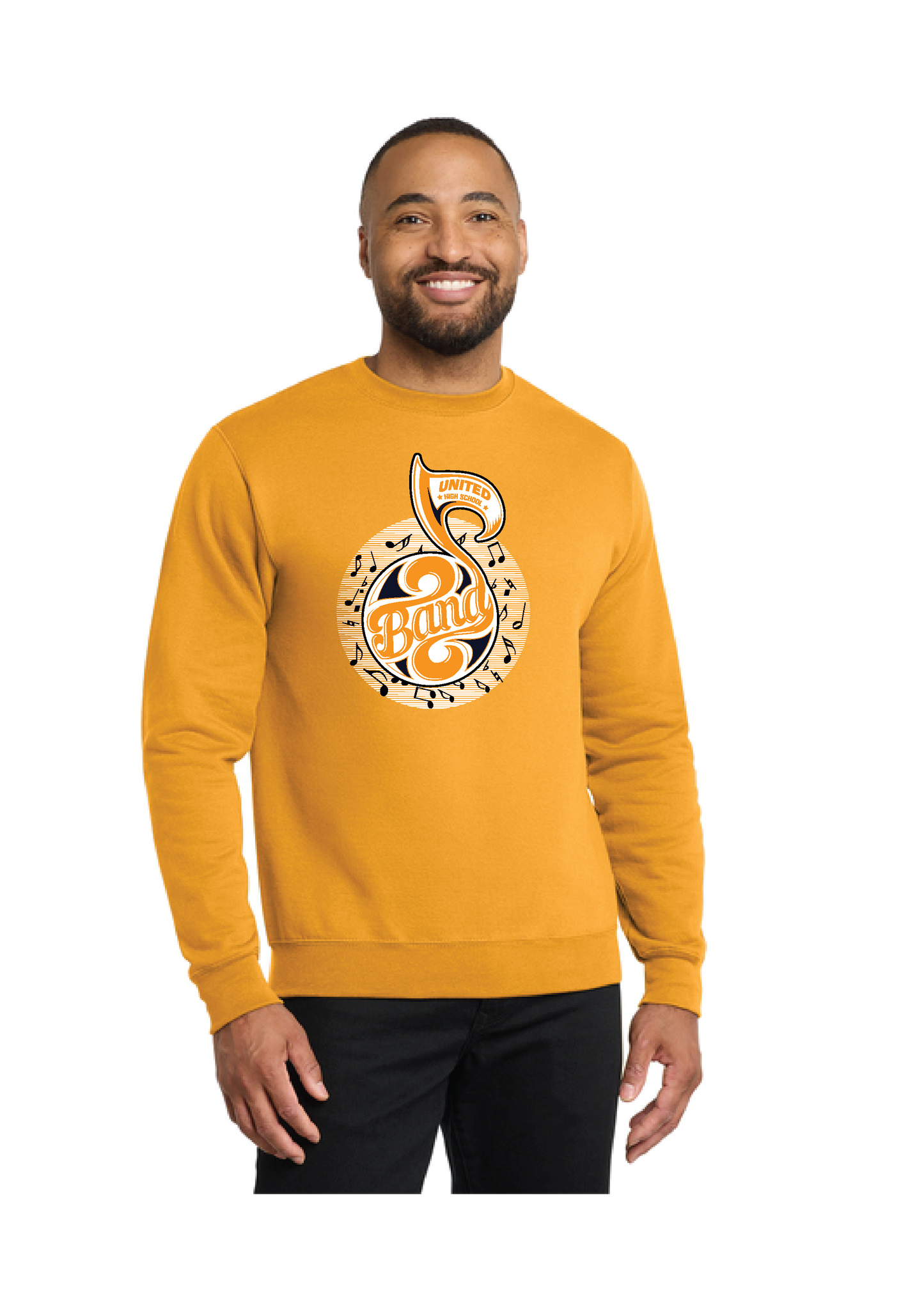 UNITED EAGLES BAND Port & Company® Core Fleece Crewneck Sweatshirt 1