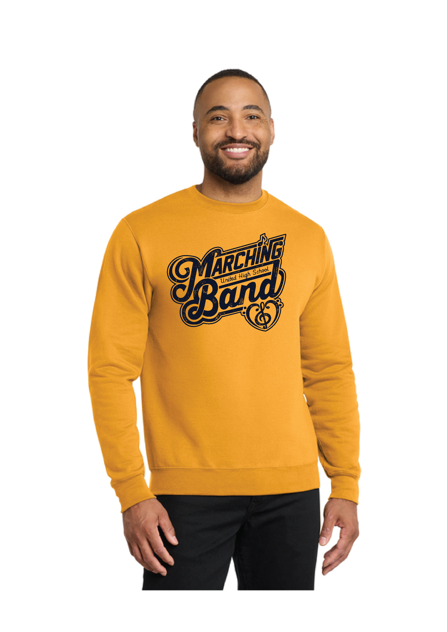 UNITED EAGLES BAND Port & Company® Core Fleece Crewneck Sweatshirt 3