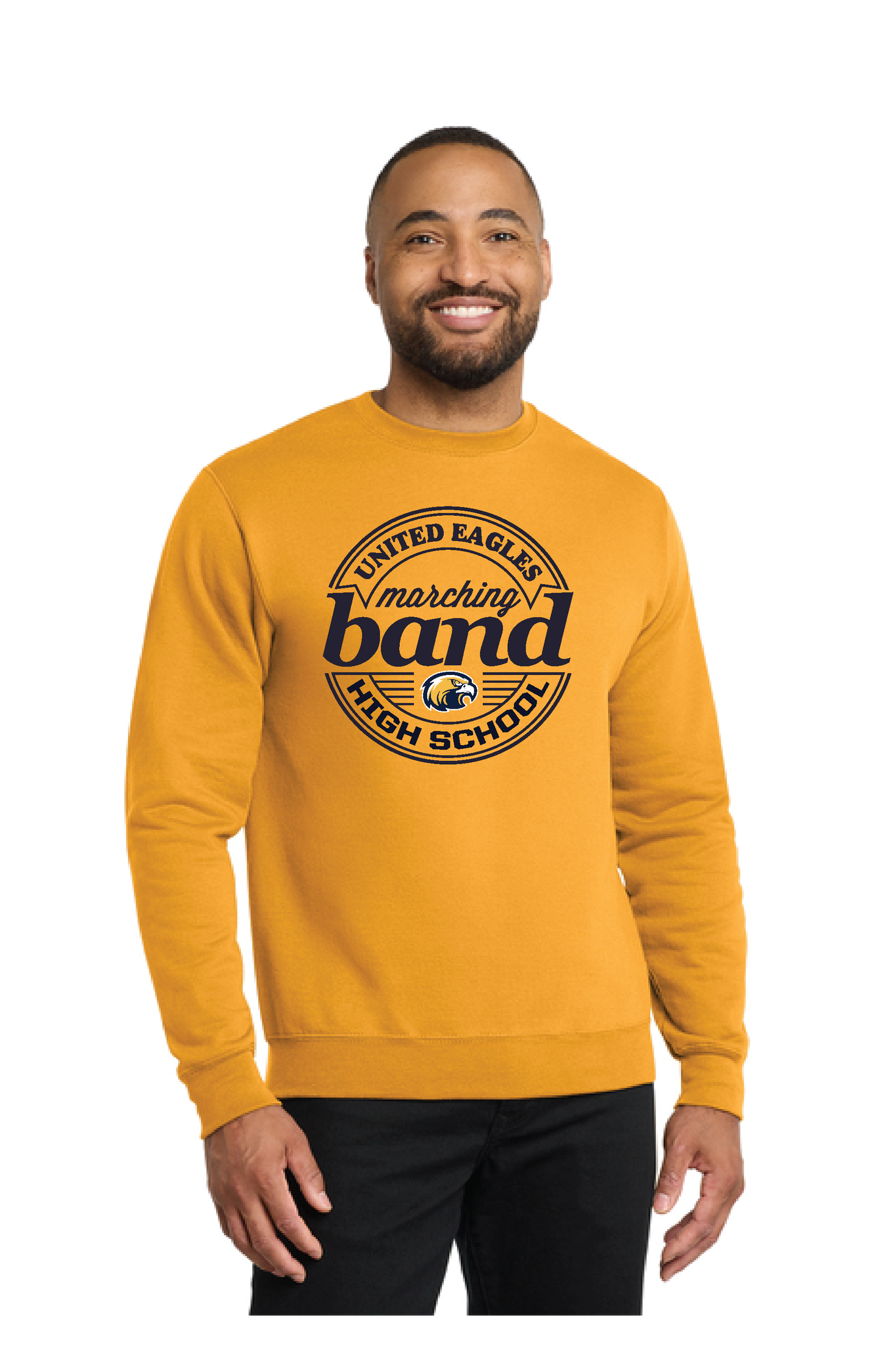 UNITED EAGLES BAND Port & Company® Core Fleece Crewneck Sweatshirt 5