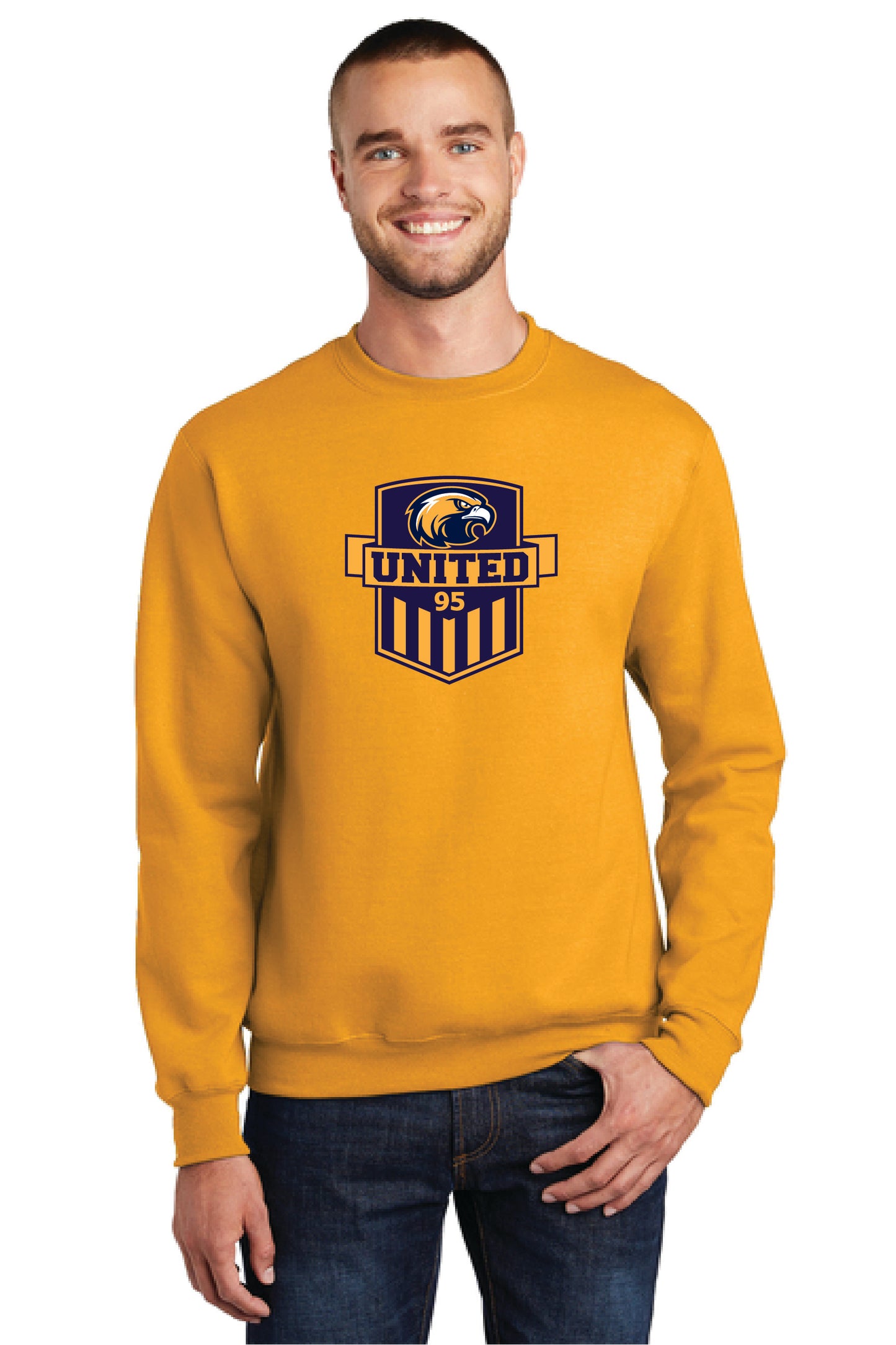 UNITED EAGLES SOCCER Port & Company® Core Fleece Crewneck Sweatshirt 8