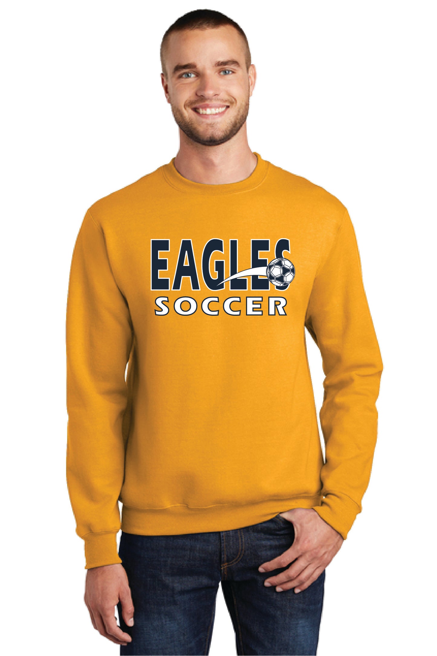 UNITED EAGLES SOCCER Port & Company® Core Fleece Crewneck Sweatshirt 3