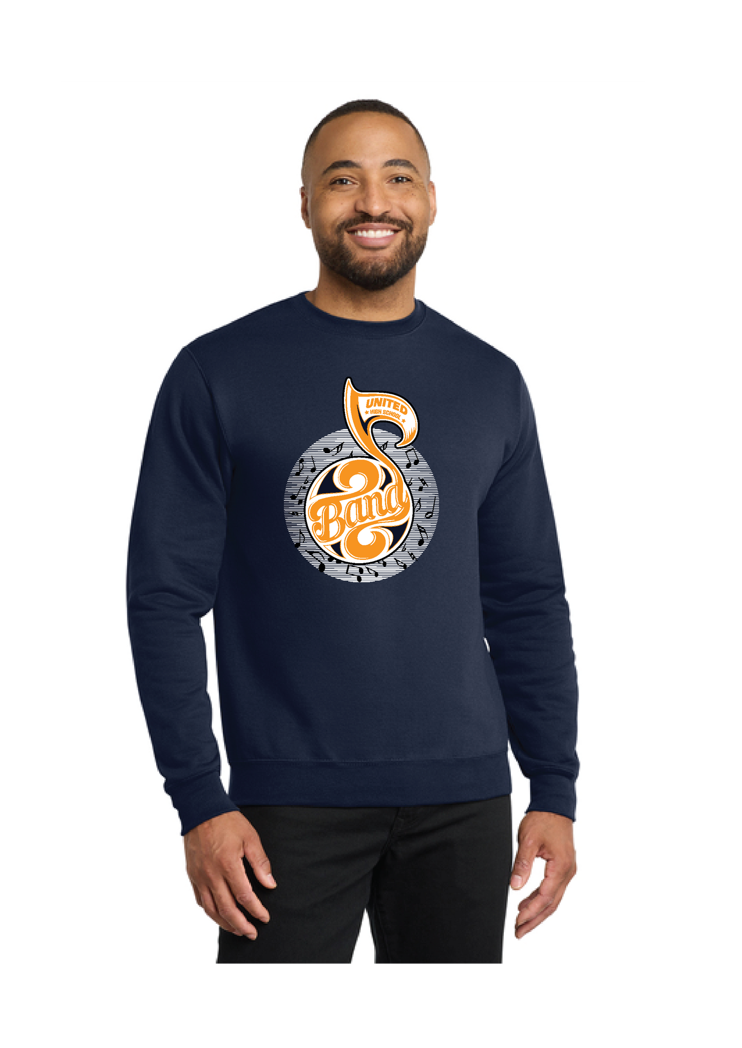 UNITED EAGLES BAND Port & Company® Core Fleece Crewneck Sweatshirt 1