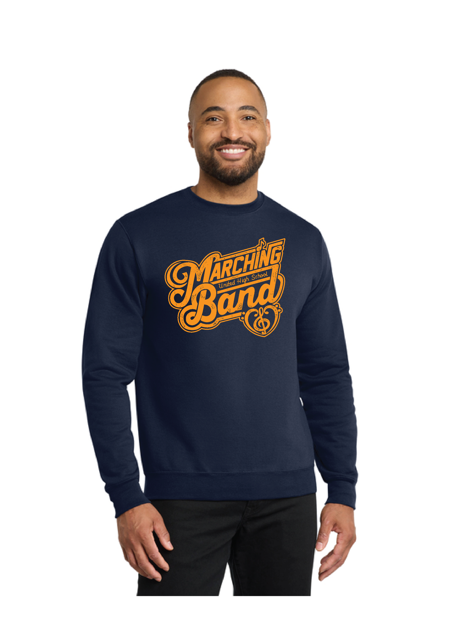 UNITED EAGLES BAND Port & Company® Core Fleece Crewneck Sweatshirt 3
