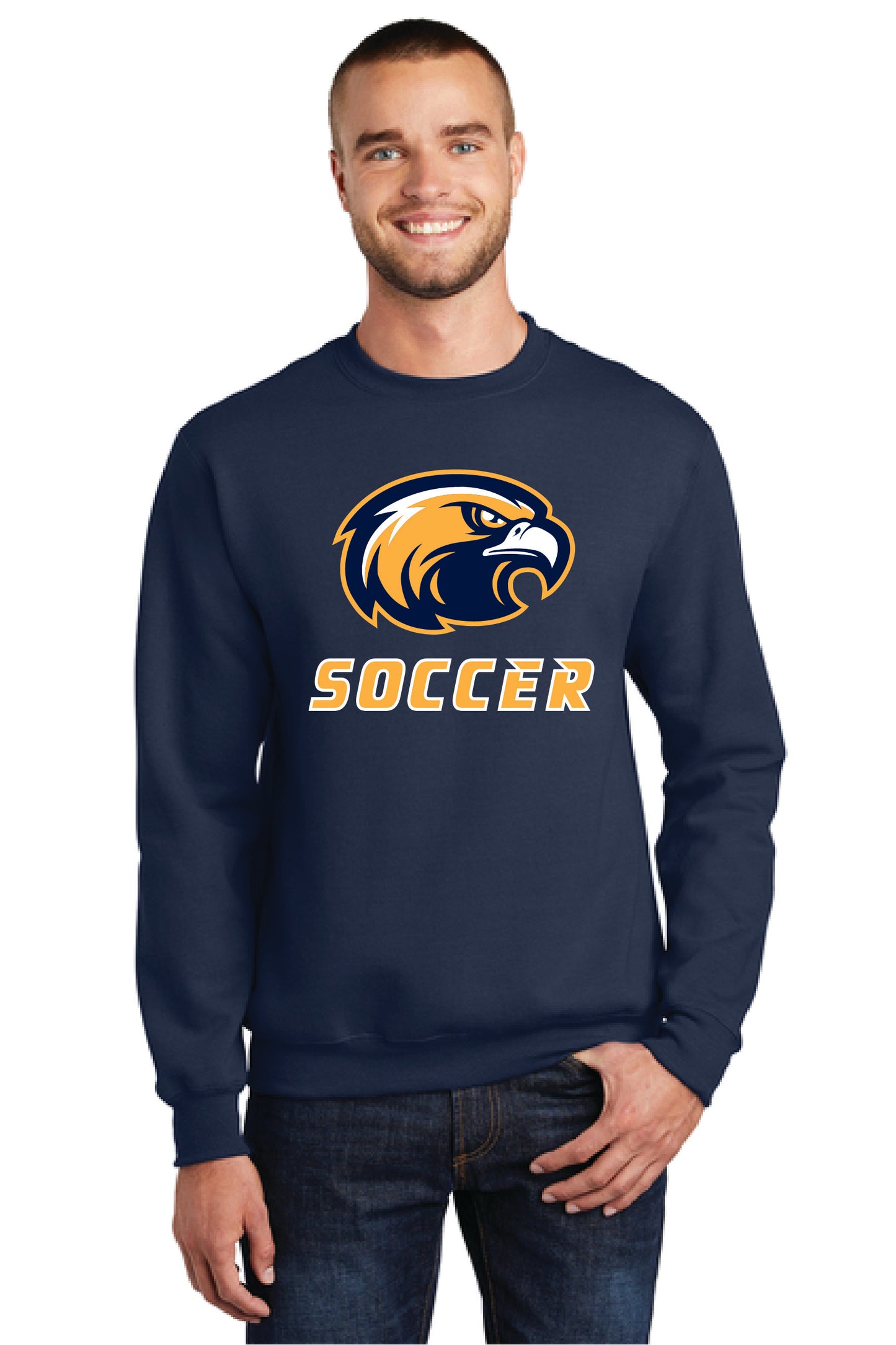 UNITED EAGLES SOCCER Port & Company® Core Fleece Crewneck Sweatshirt 5