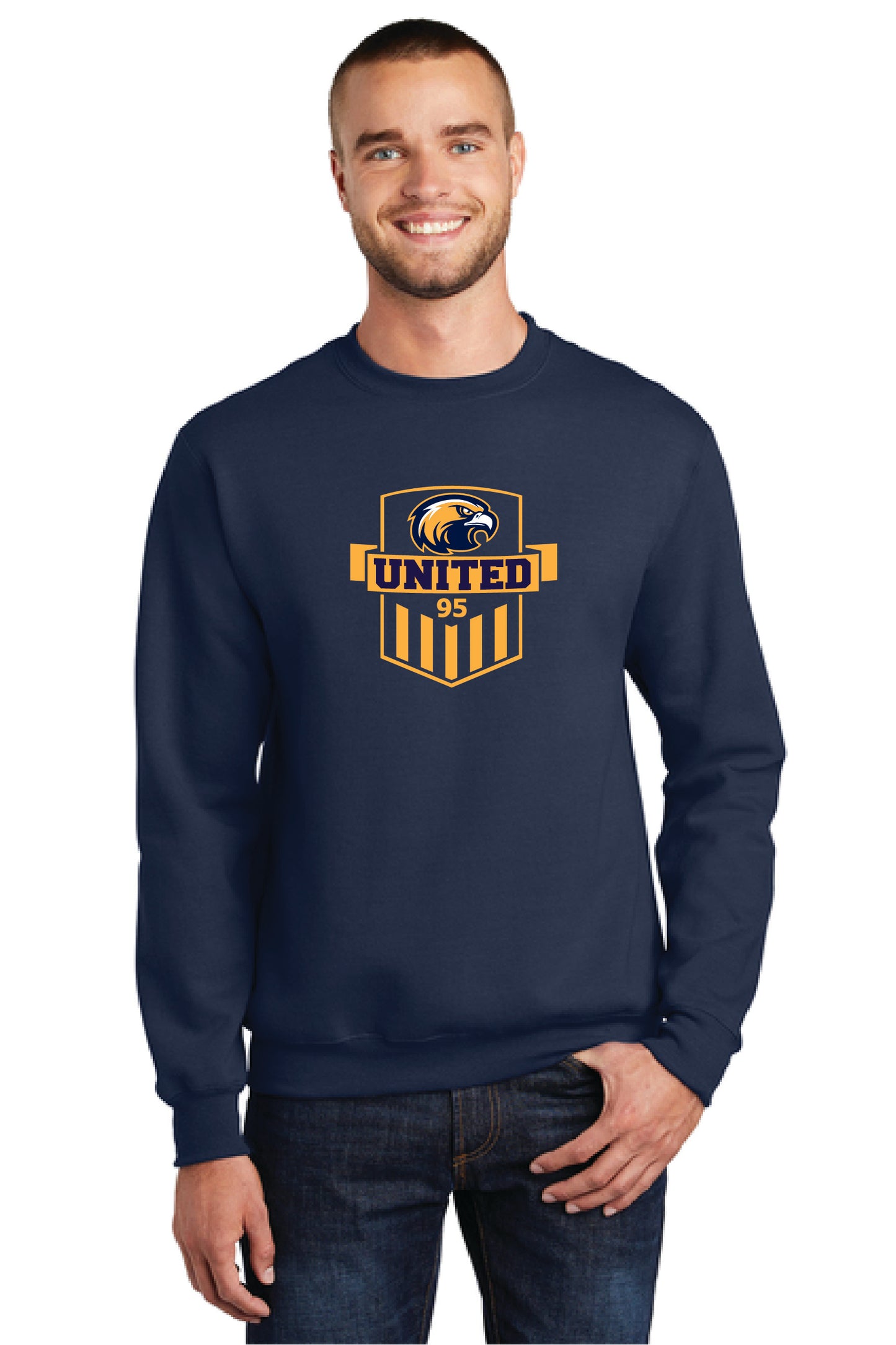 UNITED EAGLES SOCCER Port & Company® Core Fleece Crewneck Sweatshirt 8
