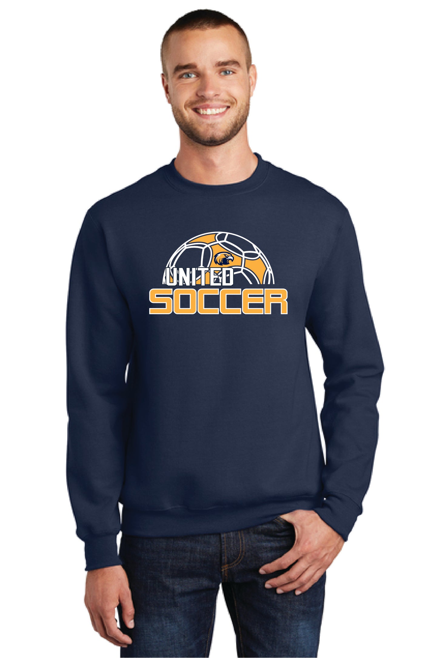 UNITED EAGLES SOCCER Port & Company® Core Fleece Crewneck Sweatshirt 6