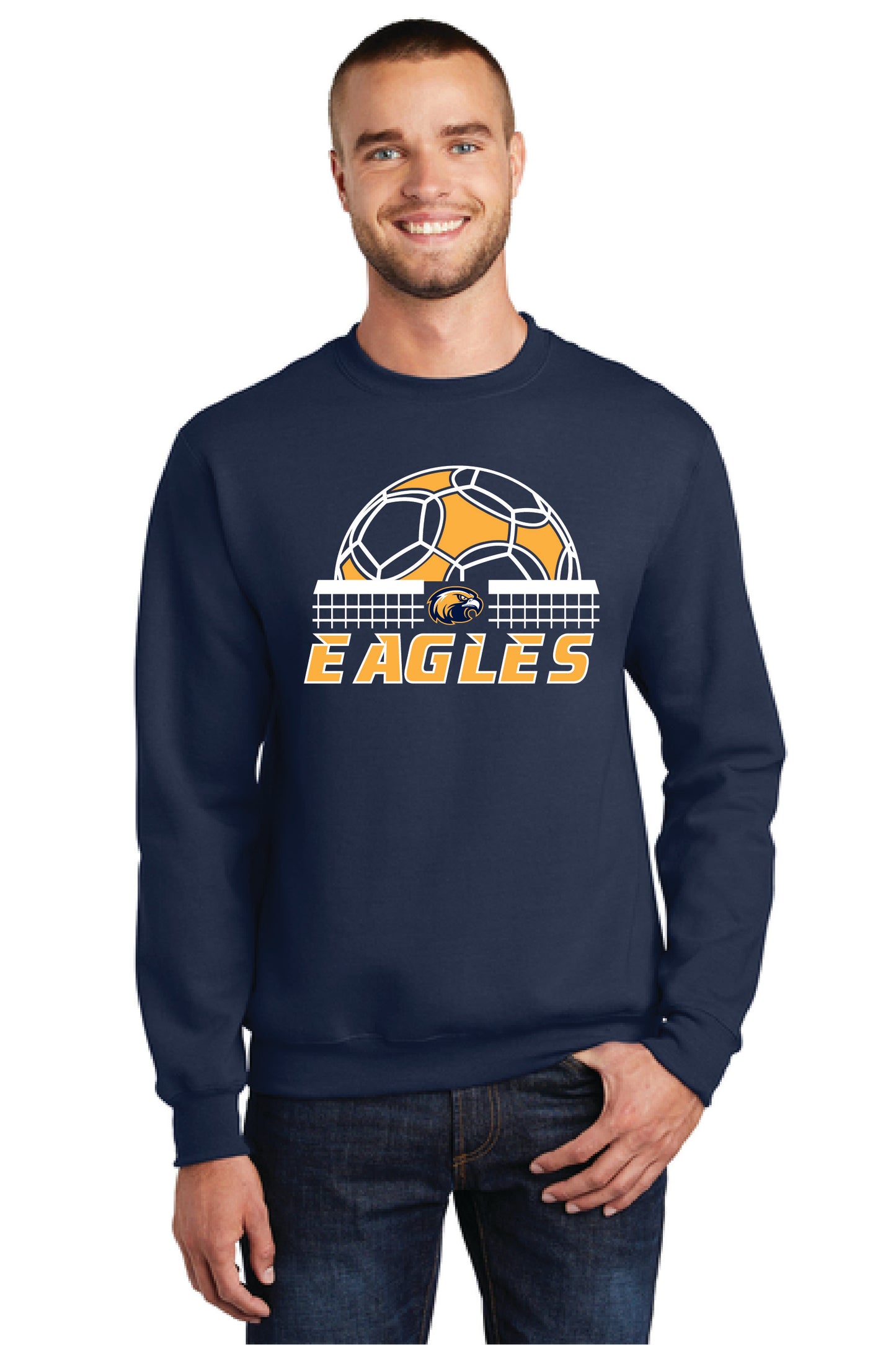 UNITED EAGLES SOCCER Port & Company® Core Fleece Crewneck Sweatshirt 7