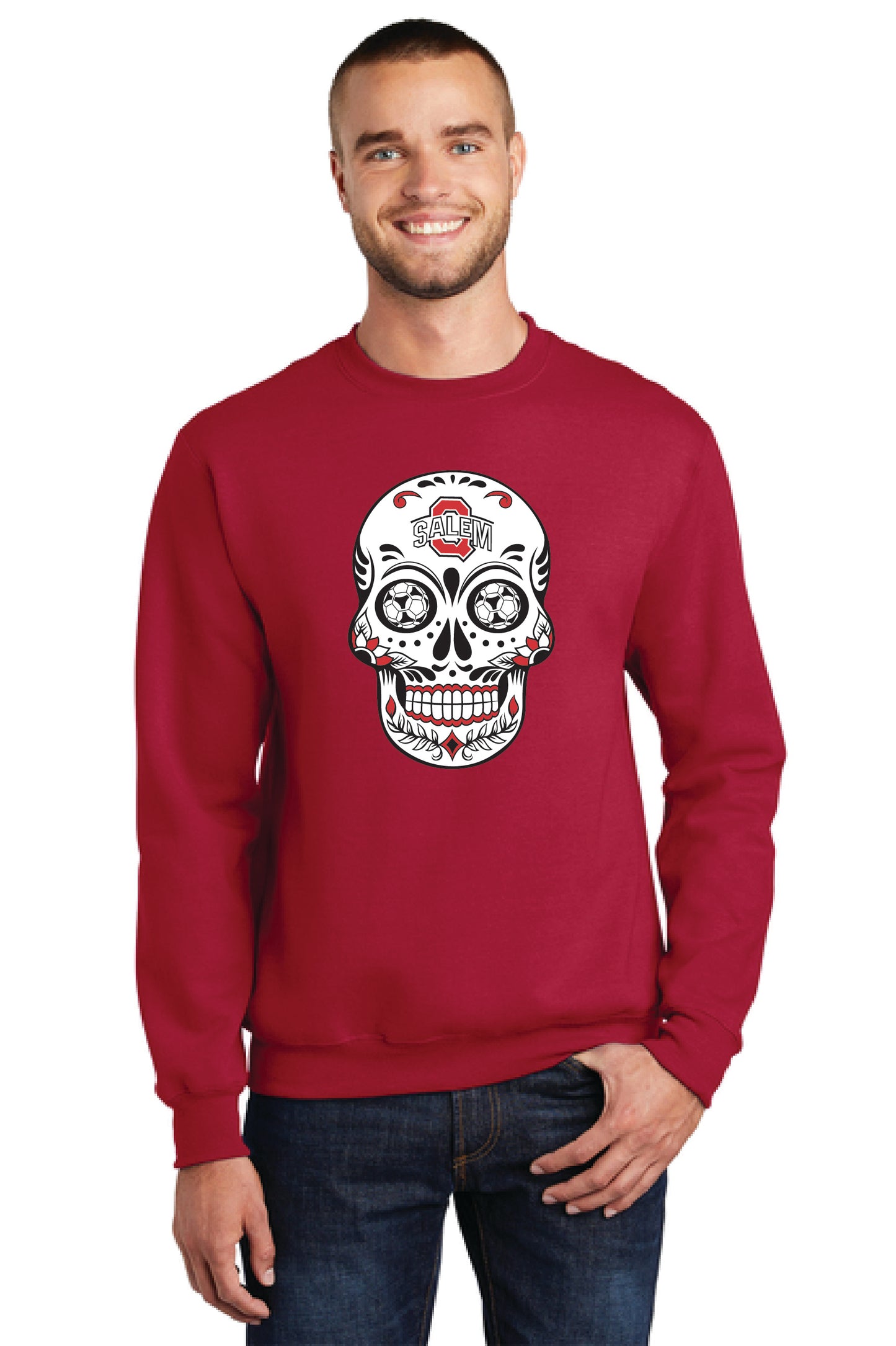 SALEM QUAKERS SOCCER Port & Company® Core Fleece Crewneck Sweatshirt 2
