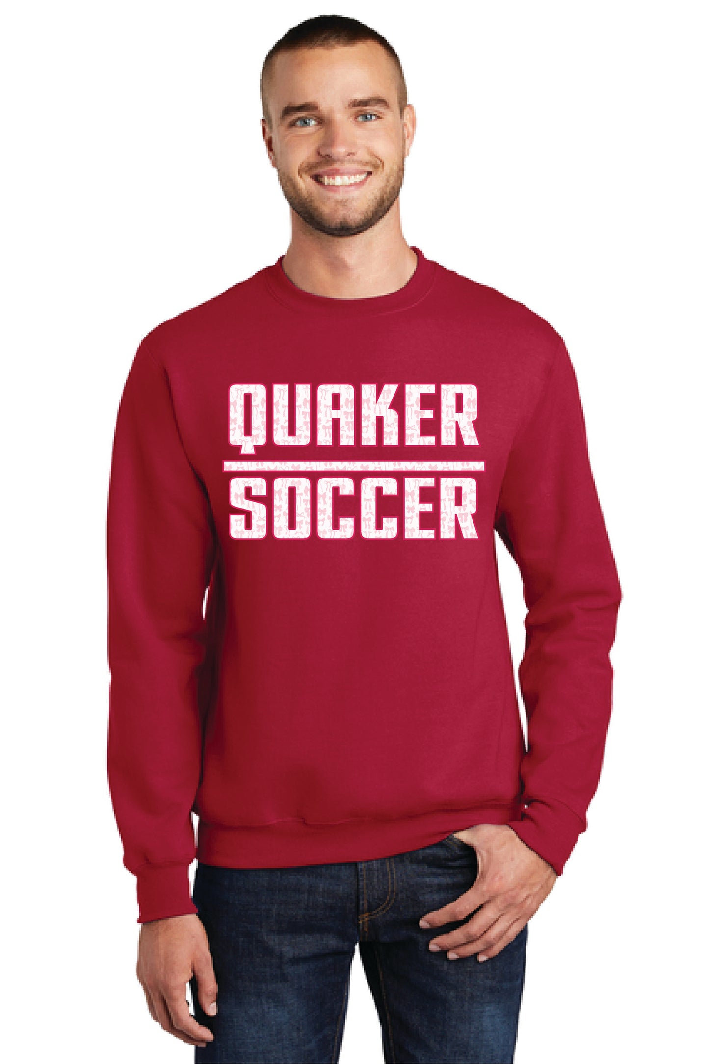 SALEM QUAKERS SOCCER BOWS Port & Company® Core Fleece Crewneck Sweatshirt 9