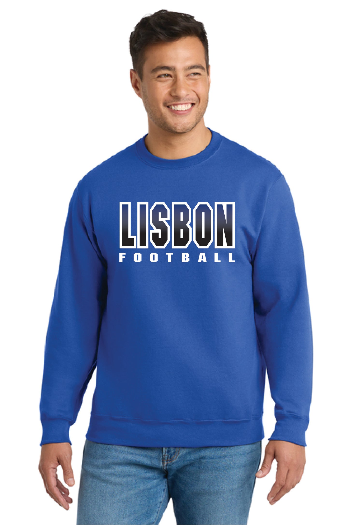 LISBON FOOTBALL PC78 Core Fleece Crewneck Sweatshirt 2