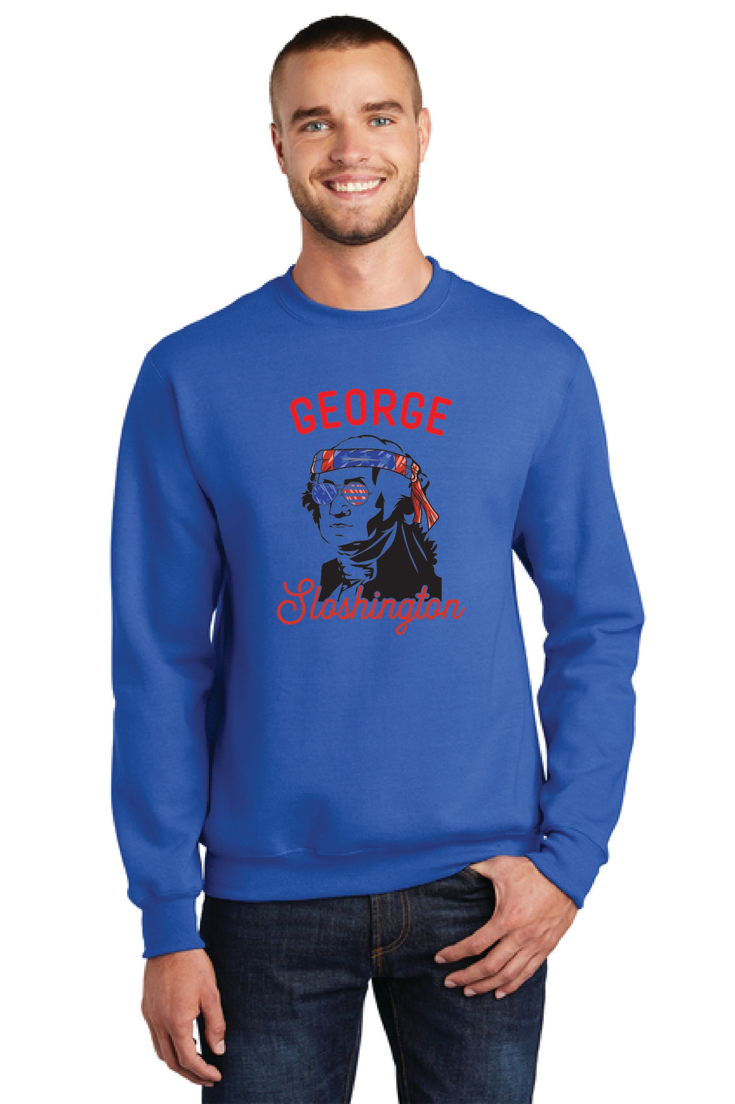 GEORGE SLOSHINGTON PC78 Port & Company® Core Fleece Crewneck Sweatshirt 7