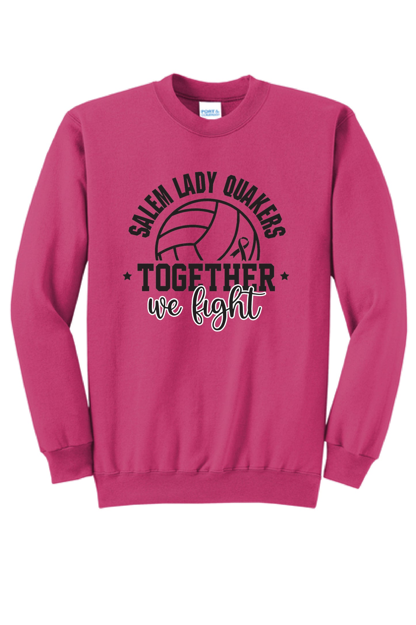 SALEM QUAKERS VOLLEYBALL Port & Company® Core Fleece Crewneck Sweatshirt 10