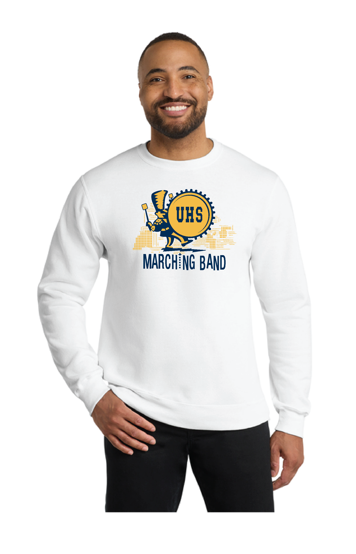 UNITED EAGLES BAND Port & Company® Core Fleece Crewneck Sweatshirt 6