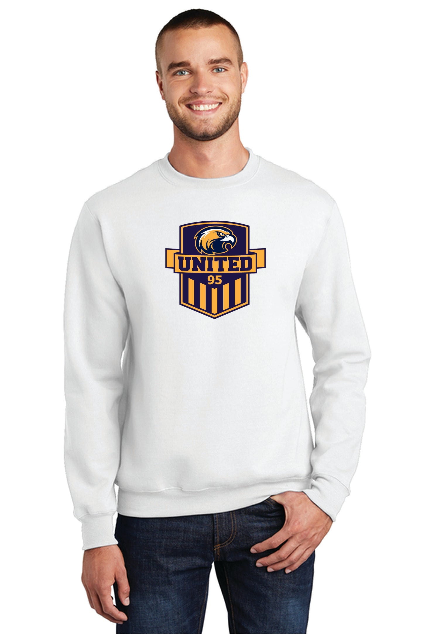 UNITED EAGLES SOCCER Port & Company® Core Fleece Crewneck Sweatshirt 8