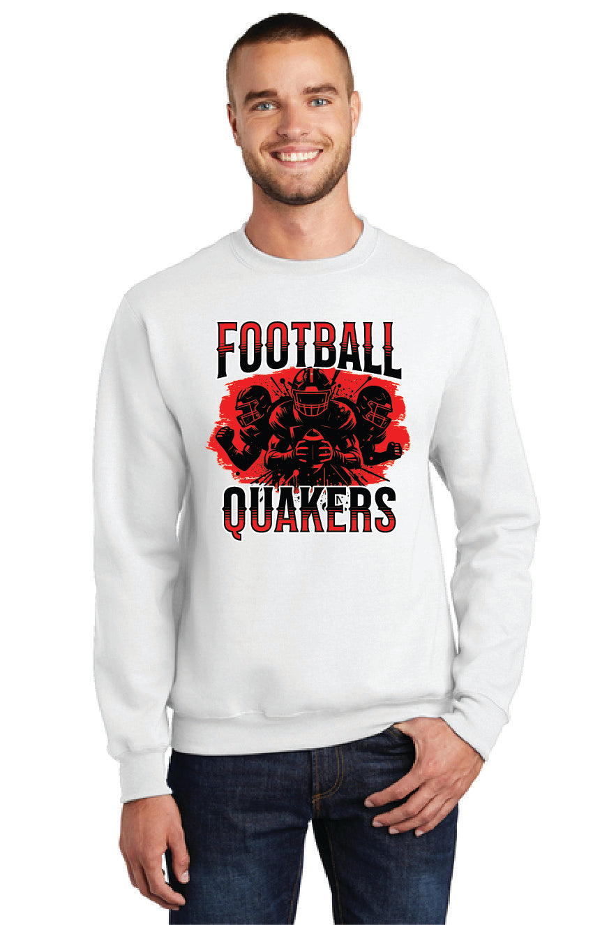 SALEM QUAKERS FOOTBALL PC78 Port & Company® Core Fleece Crewneck Sweatshirt SF-10