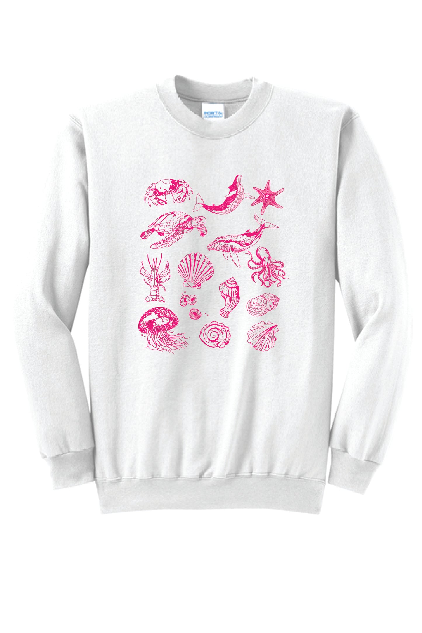 THE SEA PC78 Port & Company® Core Fleece Crewneck Sweatshirt KK-17