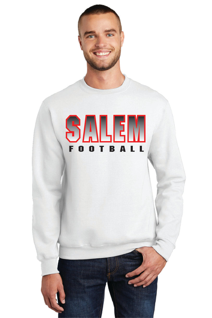 SALEM QUAKERS FOOTBALL PC78 Port & Company® Core Fleece Crewneck Sweatshirt SF-7