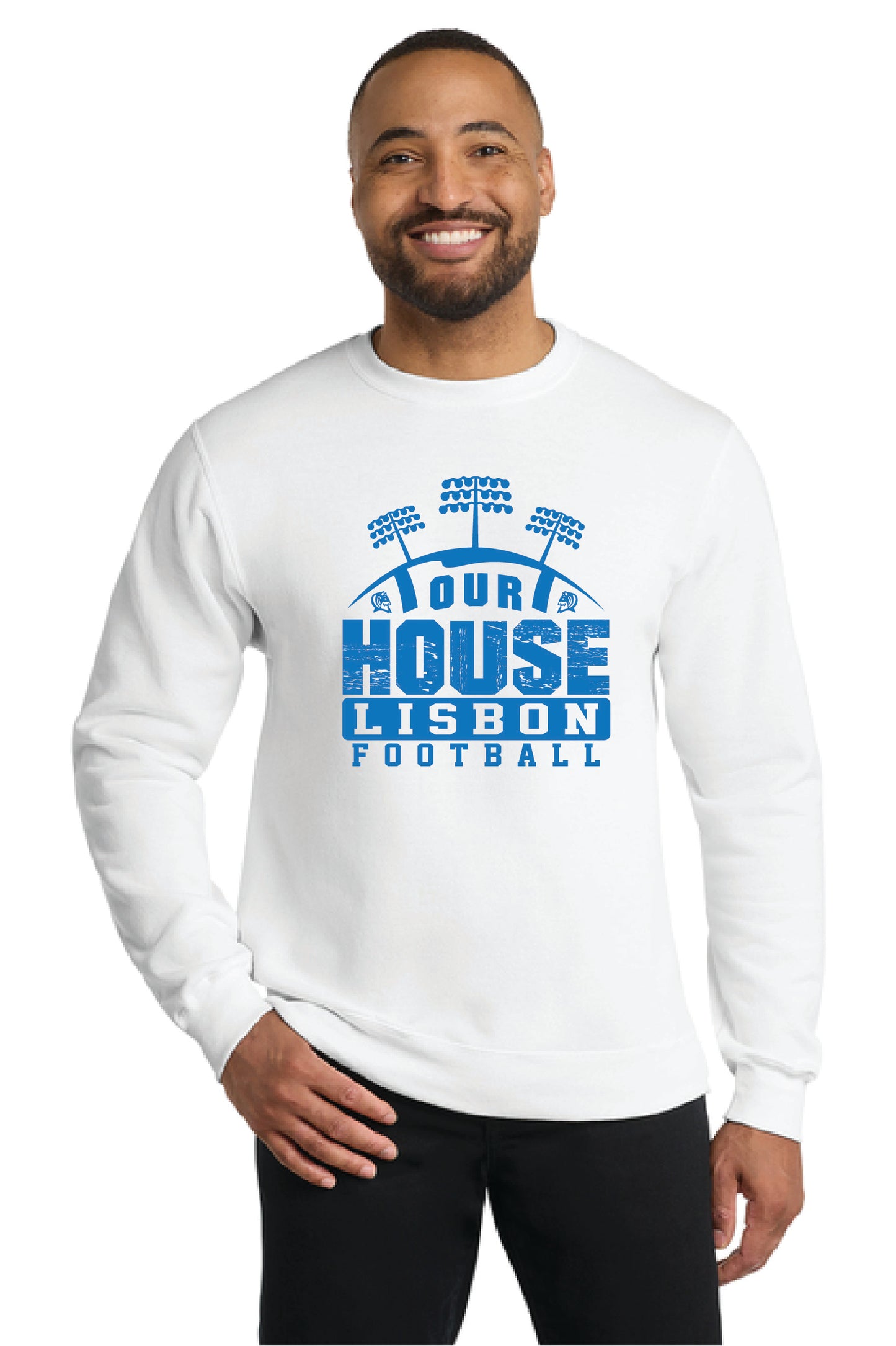 LISBON FOOTBALL PC78 Core Fleece Crewneck Sweatshirt 7