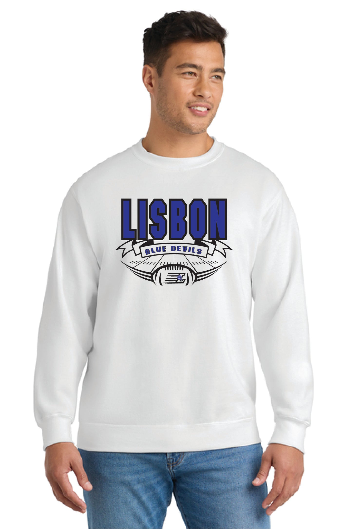 LISBON FOOTBALL PC78 Core Fleece Crewneck Sweatshirt 3