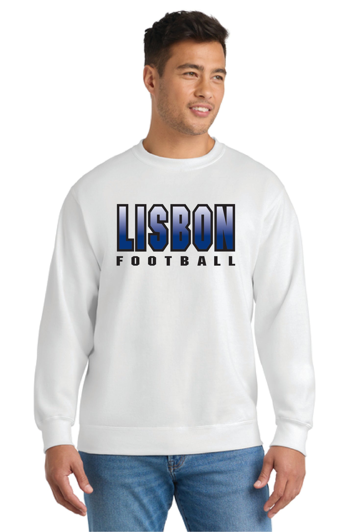 LISBON FOOTBALL PC78 Core Fleece Crewneck Sweatshirt 2