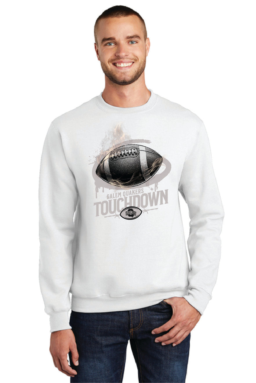 SALEM QUAKERS FOOTBALL PC78 Port & Company® Core Fleece Crewneck Sweatshirt SF-9