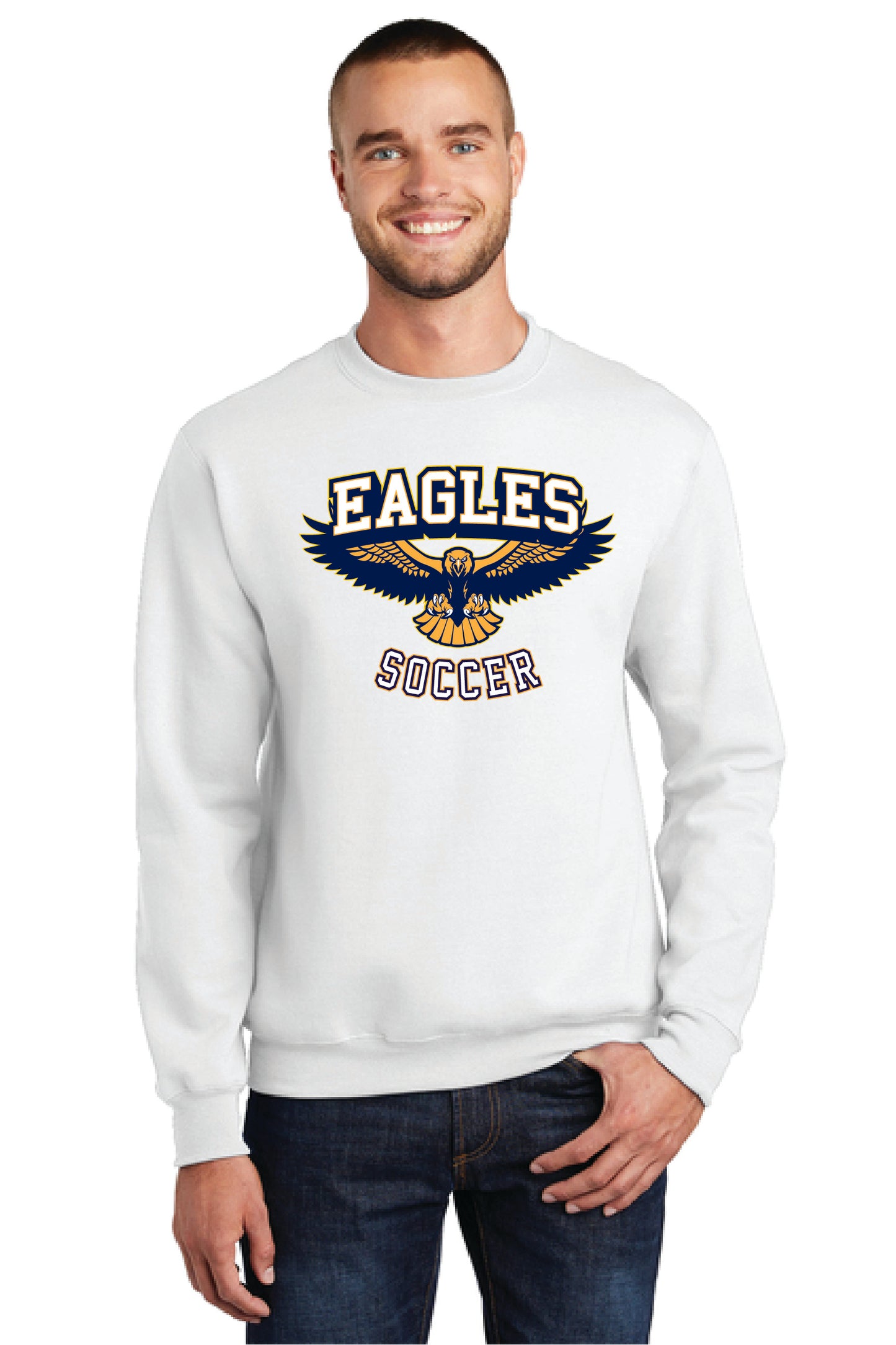 UNITED EAGLES SOCCER Port & Company® Core Fleece Crewneck Sweatshirt 9