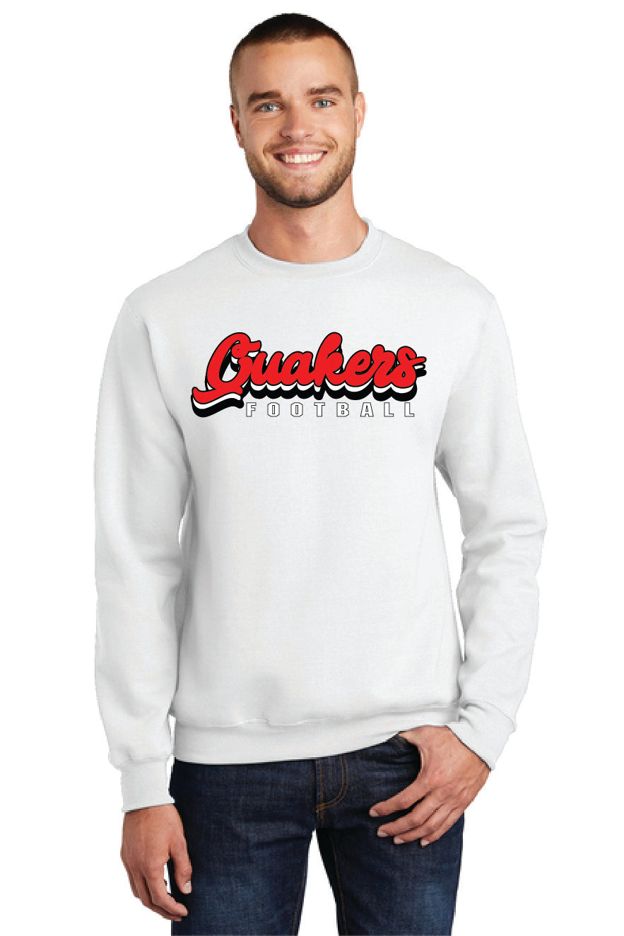 SALEM QUAKERS FOOTBALL PC78 Port & Company® Core Fleece Crewneck Sweatshirt SF-8
