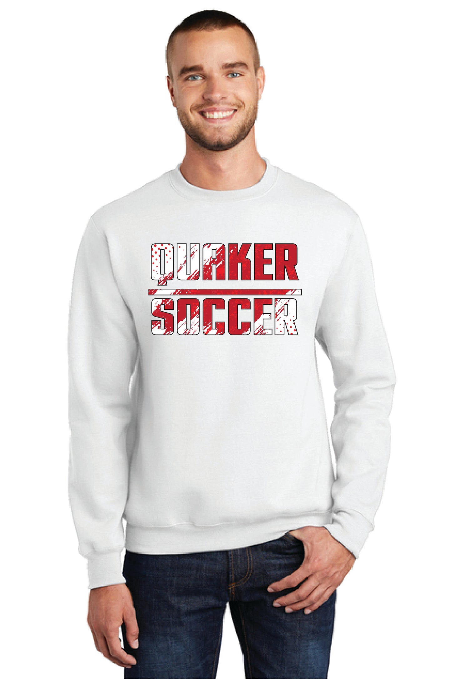 SALEM QUAKERS SOCCER Port & Company® Core Fleece Crewneck Sweatshirt 8